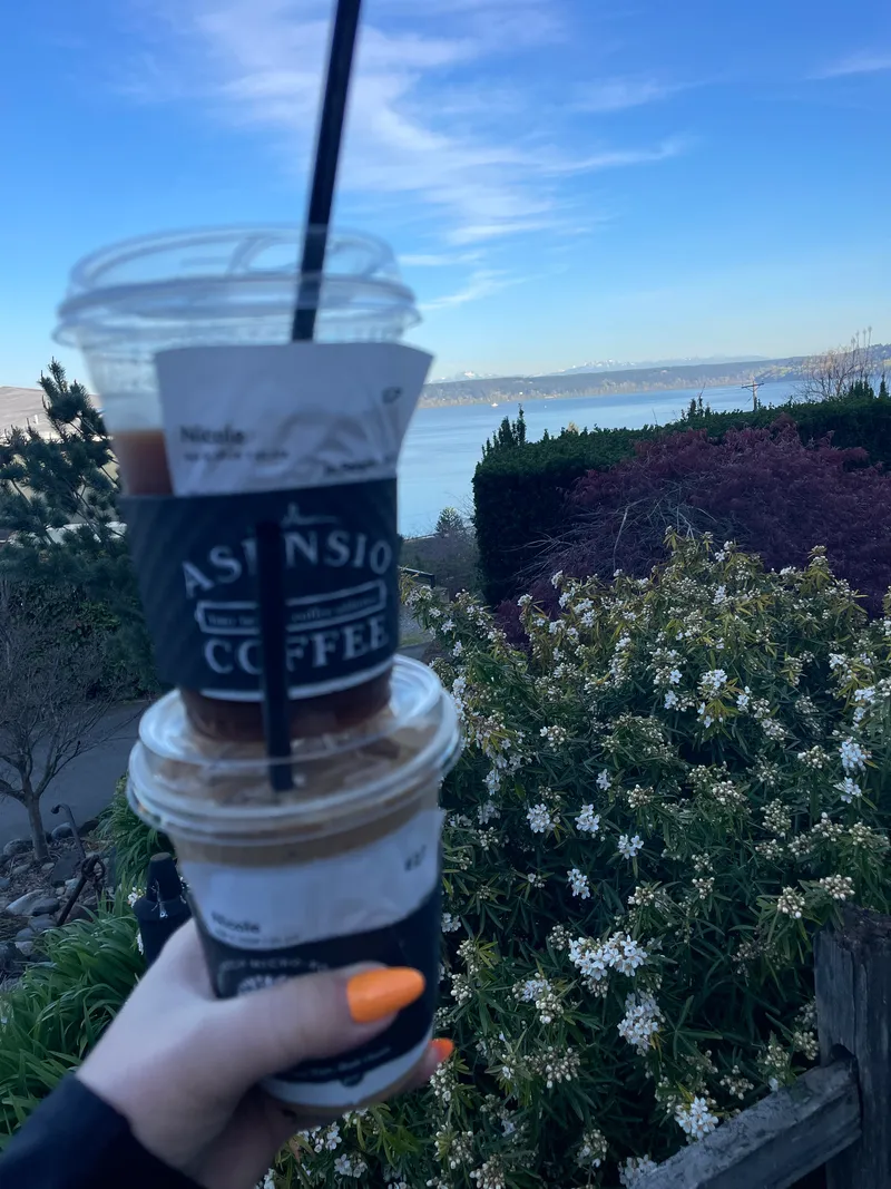 Exterior patio view of Asensio Coffee