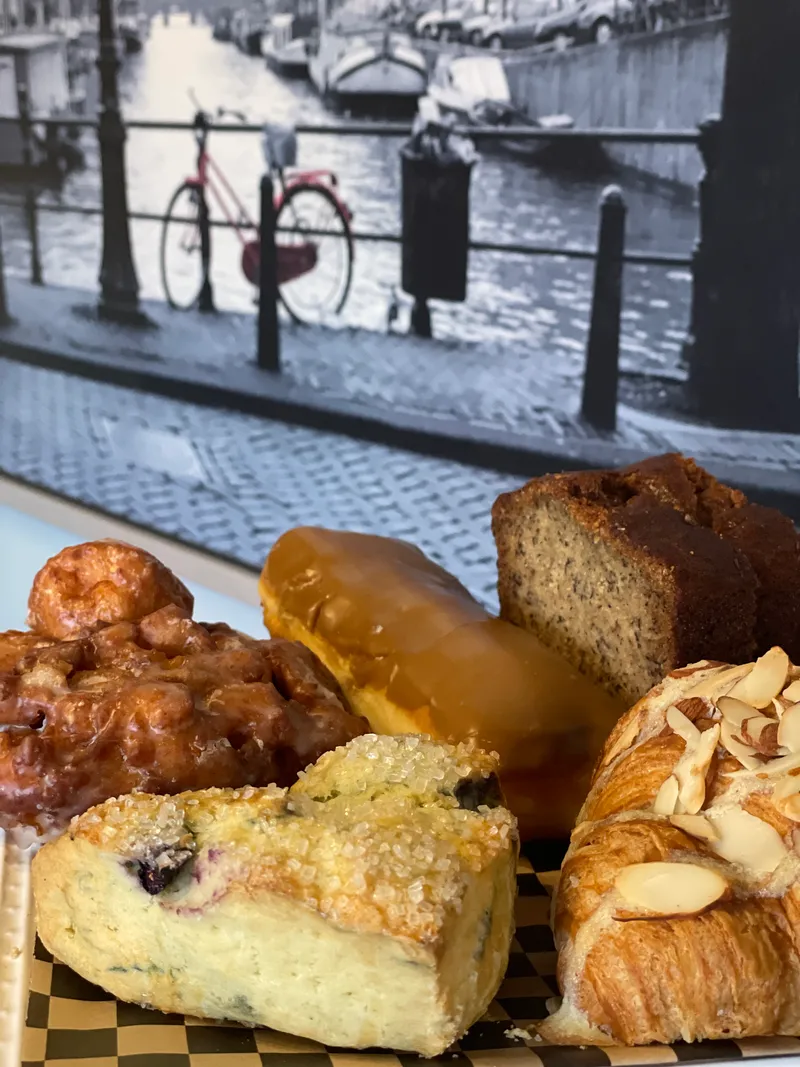 Pastry display case from a different angle