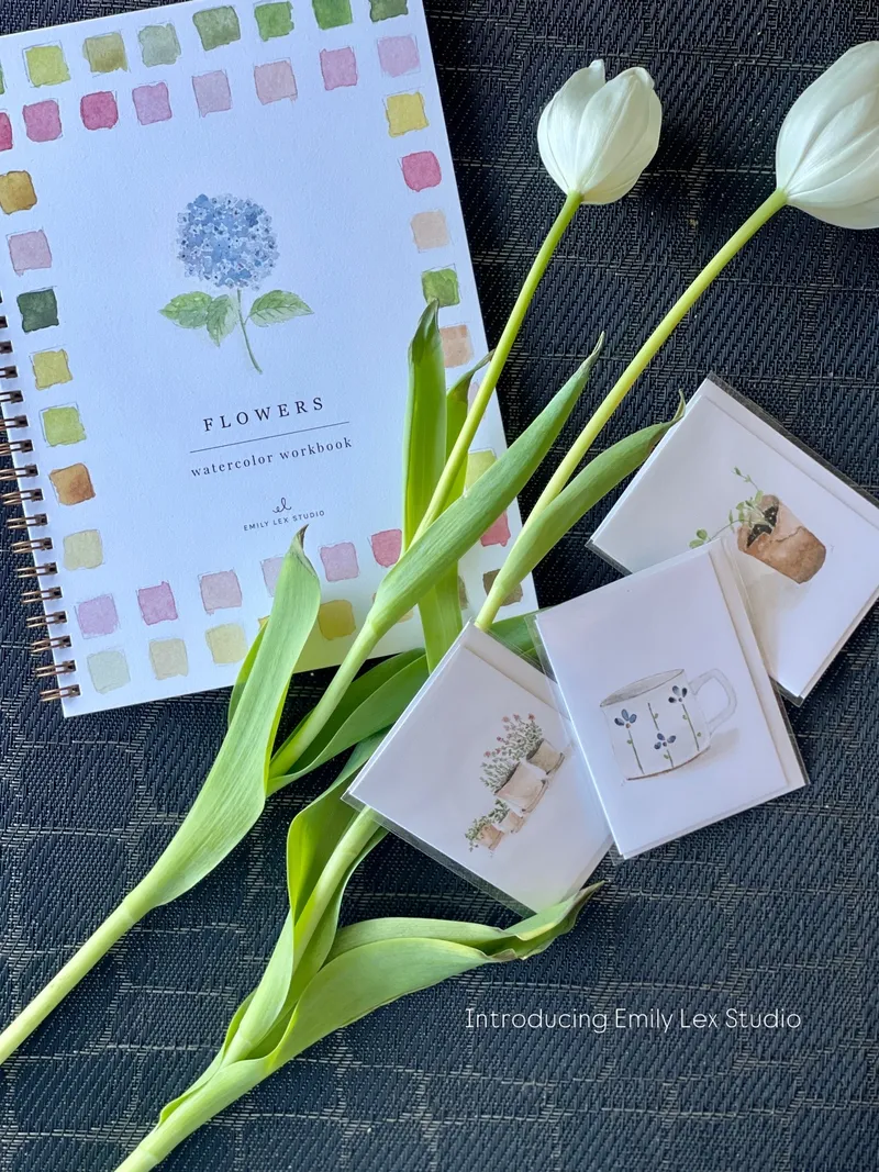 Watercolor art print, third piece in series